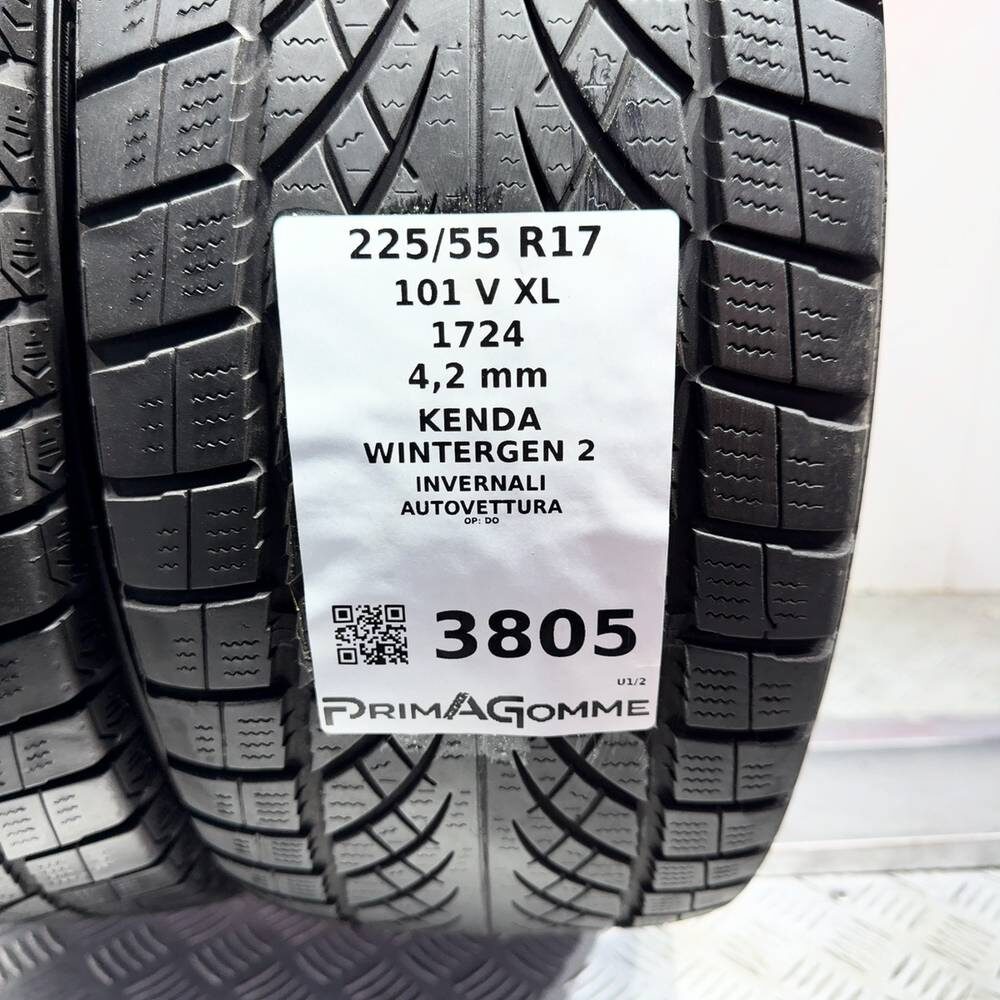 Gomme Usate 225 55 R17 101V XL Kenda Wintergen 2 Invernali | Gomme Usate | PrimaGomme.it KENDA Wintergen 2 225/55 R17 101V, dettaglio fotografico 3