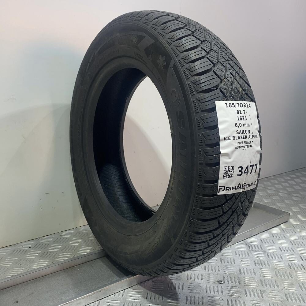 Gomma usata SAILUN Ice Blazer Alpine 165/70 R14 81T – foto 04 | Prima Gomme SAILUN Ice Blazer Alpine 165/70 R14 81T, dettaglio fotografico 4