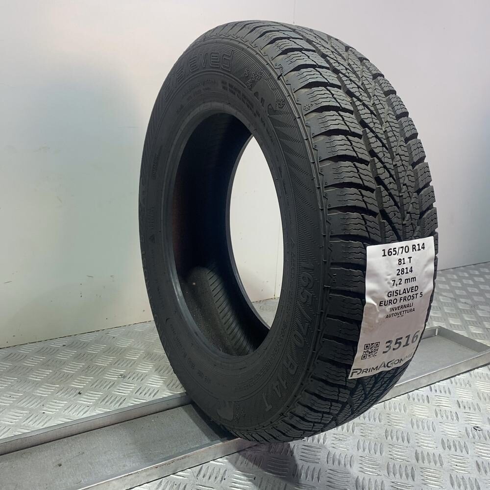 Gomma usata Gislaved Euro Frost 5 165/70 R14 81T – foto 04 | Prima Gomme Gislaved Euro Frost 5 165/70 R14 81T, dettaglio fotografico 4