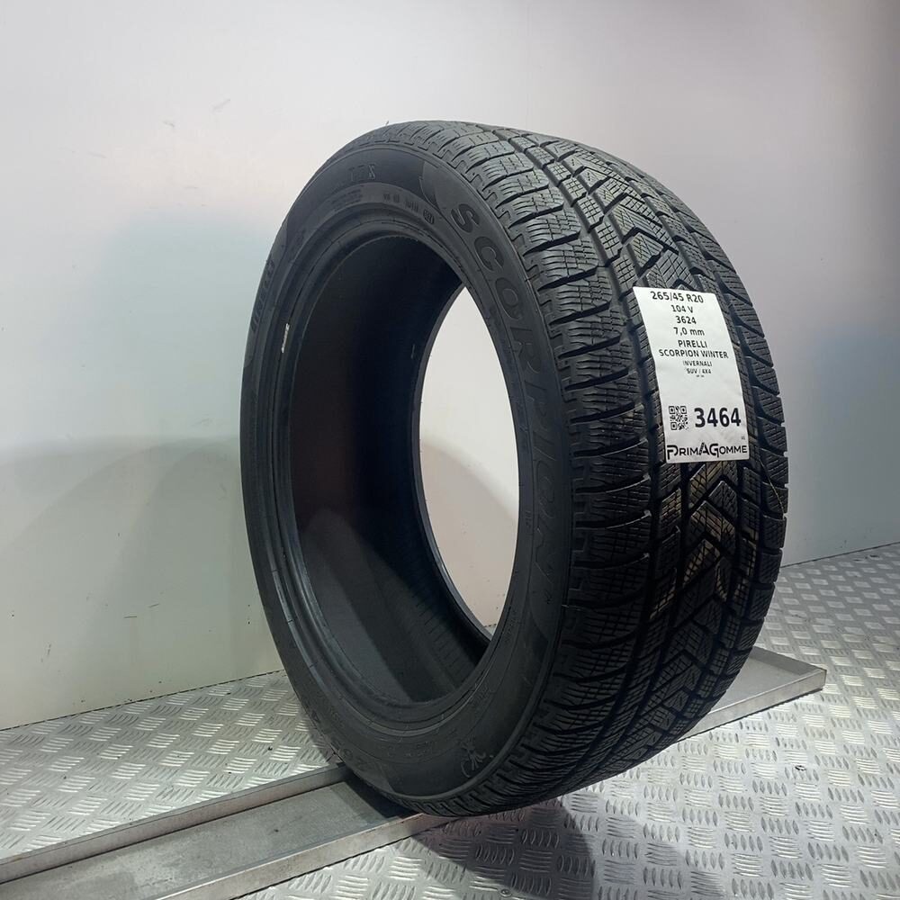 Gomma usata PIRELLI Scorpion Winter 265/45 R20 104V – foto 04 | Prima Gomme PIRELLI Scorpion Winter 265/45 R20 104V, dettaglio fotografico 4