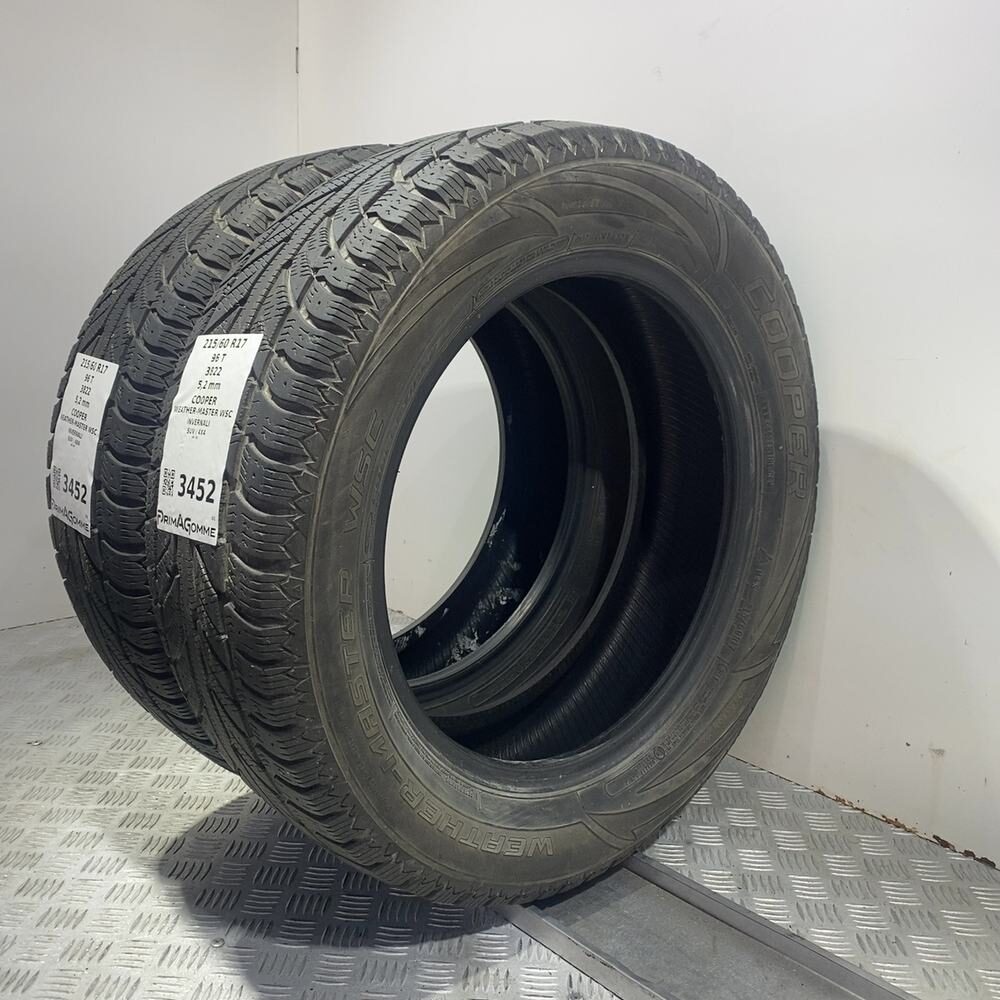 Gomme Usate 215 60 R17 96T Cooper Weather-Master Wsc 74% Invernali | Gomme Usate | PrimaGomme.it COOPER Weather-Master WSC 215/60 R17 96T, dettaglio fotografico 4