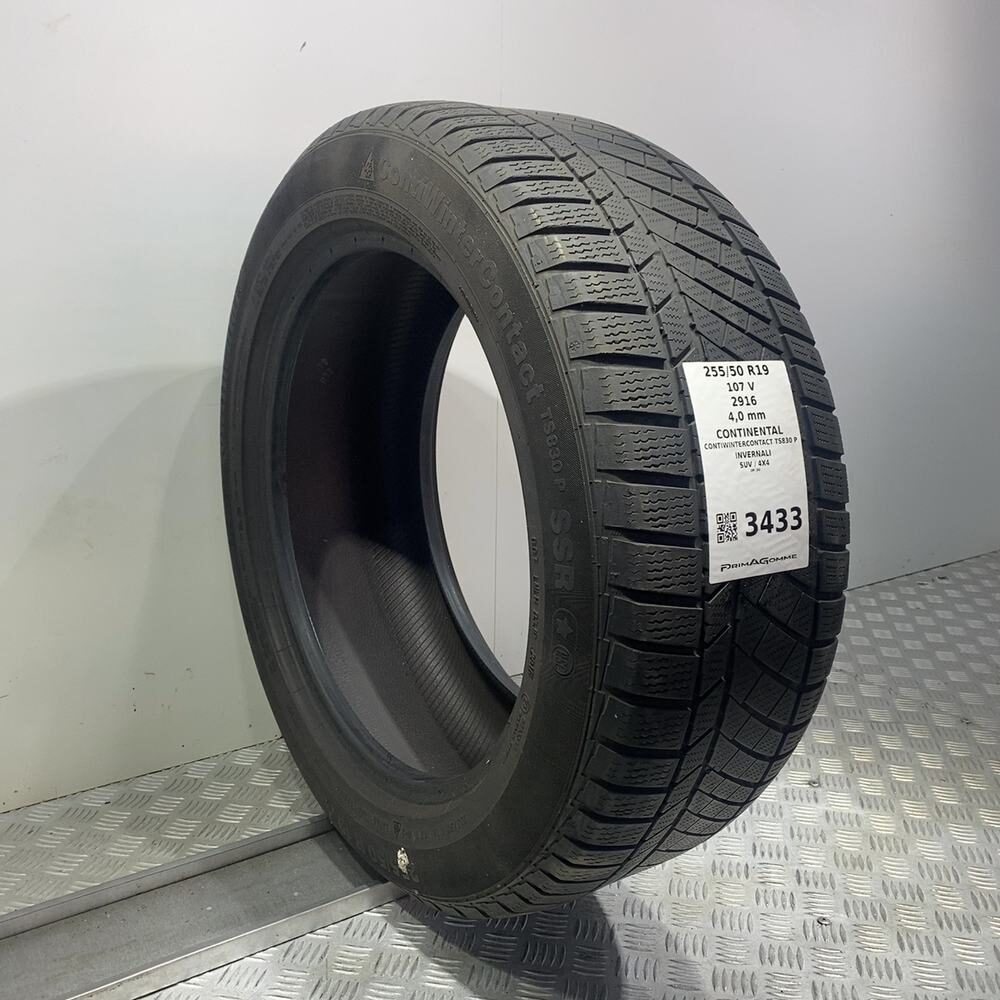 Gomma usata CONTINENTAL Contiwintercontact TS830 P 255/50 R19 107V – foto 04 | Prima Gomme CONTINENTAL Contiwintercontact TS830 P 255/50 R19 107V, dettaglio fotografico 4