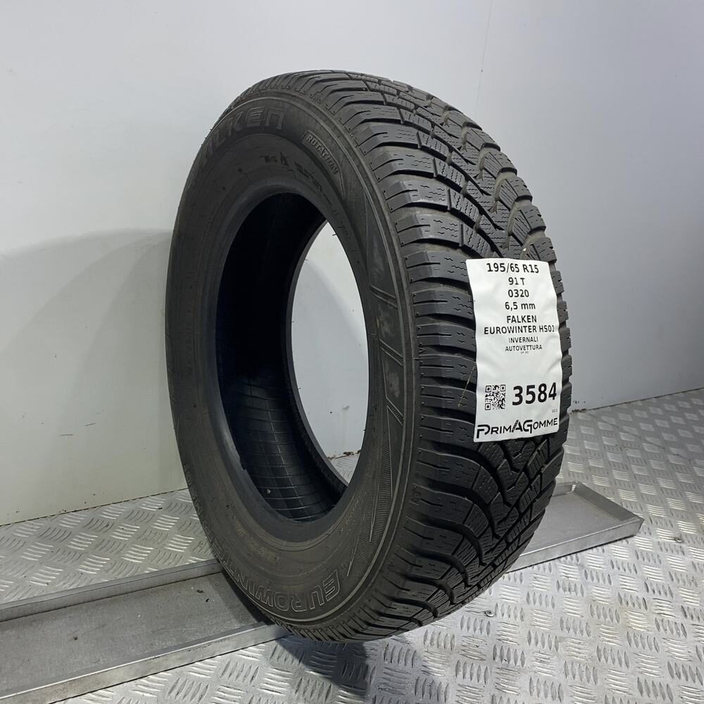 Gomma usata FALKEN Eurowinter HS01 195/65 R15 91T – foto 04 | Prima Gomme FALKEN Eurowinter HS01 195/65 R15 91T, dettaglio fotografico 4