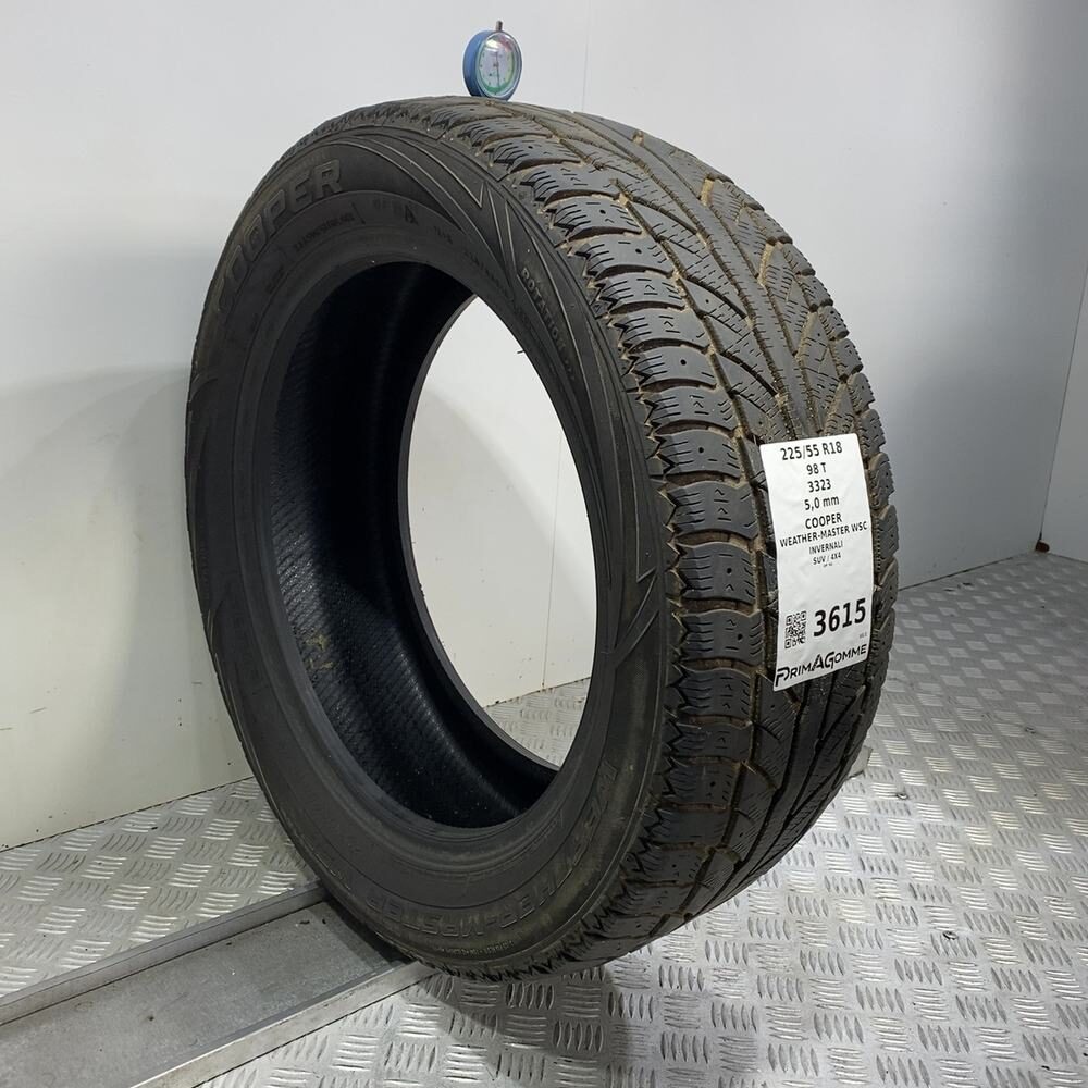 Gomma usata COOPER Weather-Master WSC 225/55 R18 98T – foto 04 | Prima Gomme COOPER Weather-Master WSC 225/55 R18 98T, dettaglio fotografico 4