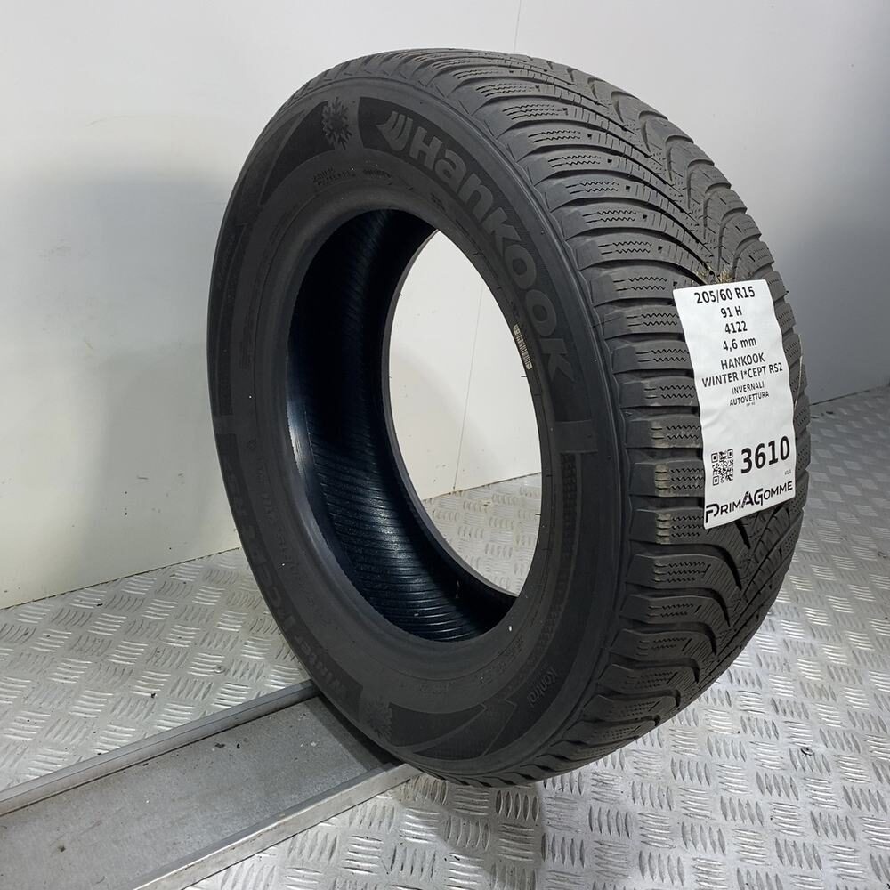 Gomma usata HANKOOK Winter I*Cept RS2 205/60 R15 91H – foto 04 | Prima Gomme HANKOOK Winter I*Cept RS2 205/60 R15 91H, dettaglio fotografico 4