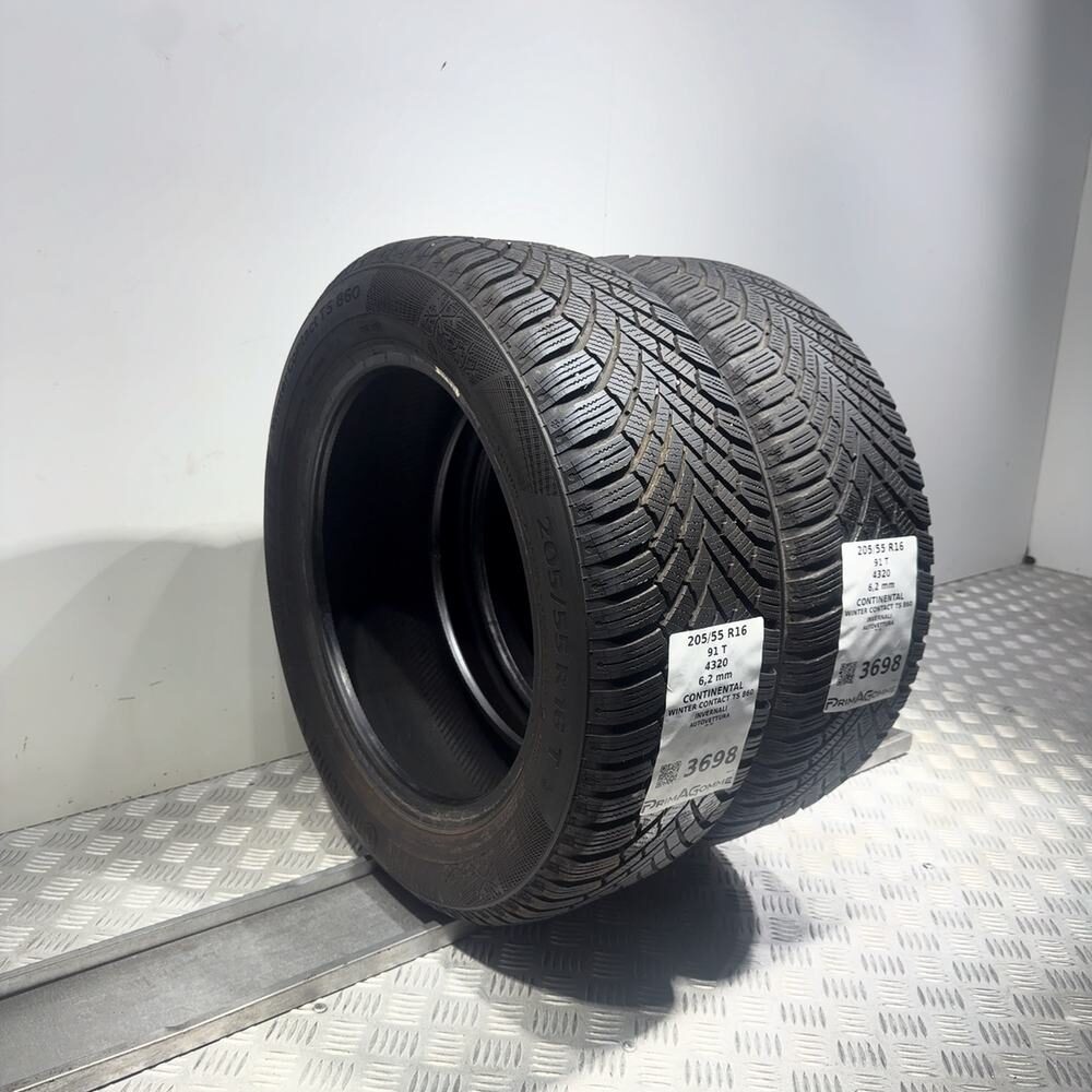 Gomme usate CONTINENTAL Winter Contact TS 860 205/55 R16 91T – foto 04 | Prima Gomme CONTINENTAL Winter Contact TS 860 205/55 R16 91T, dettaglio fotografico 4
