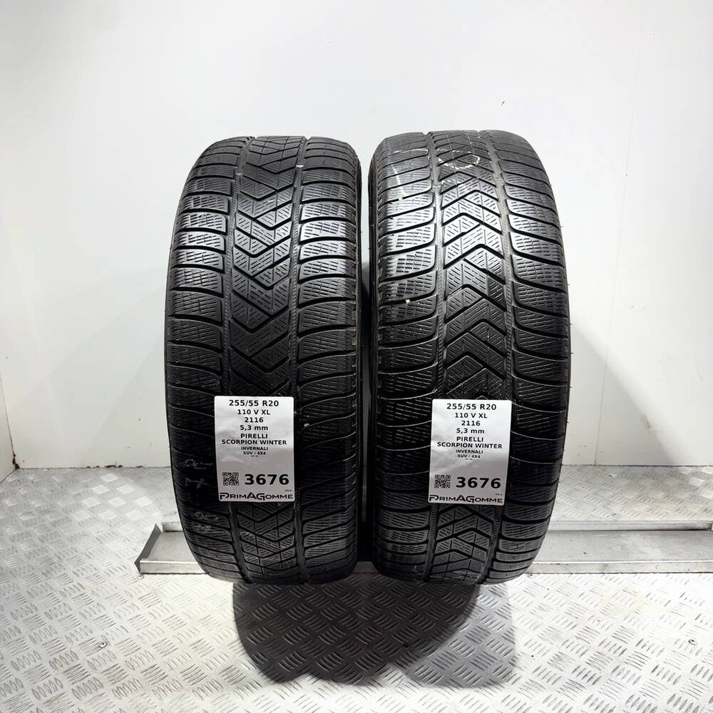 Gomme usate PIRELLI Scorpion Winter 255/55 R20 110V – foto 04 | Prima Gomme PIRELLI Scorpion Winter 255/55 R20 110V, dettaglio fotografico 4