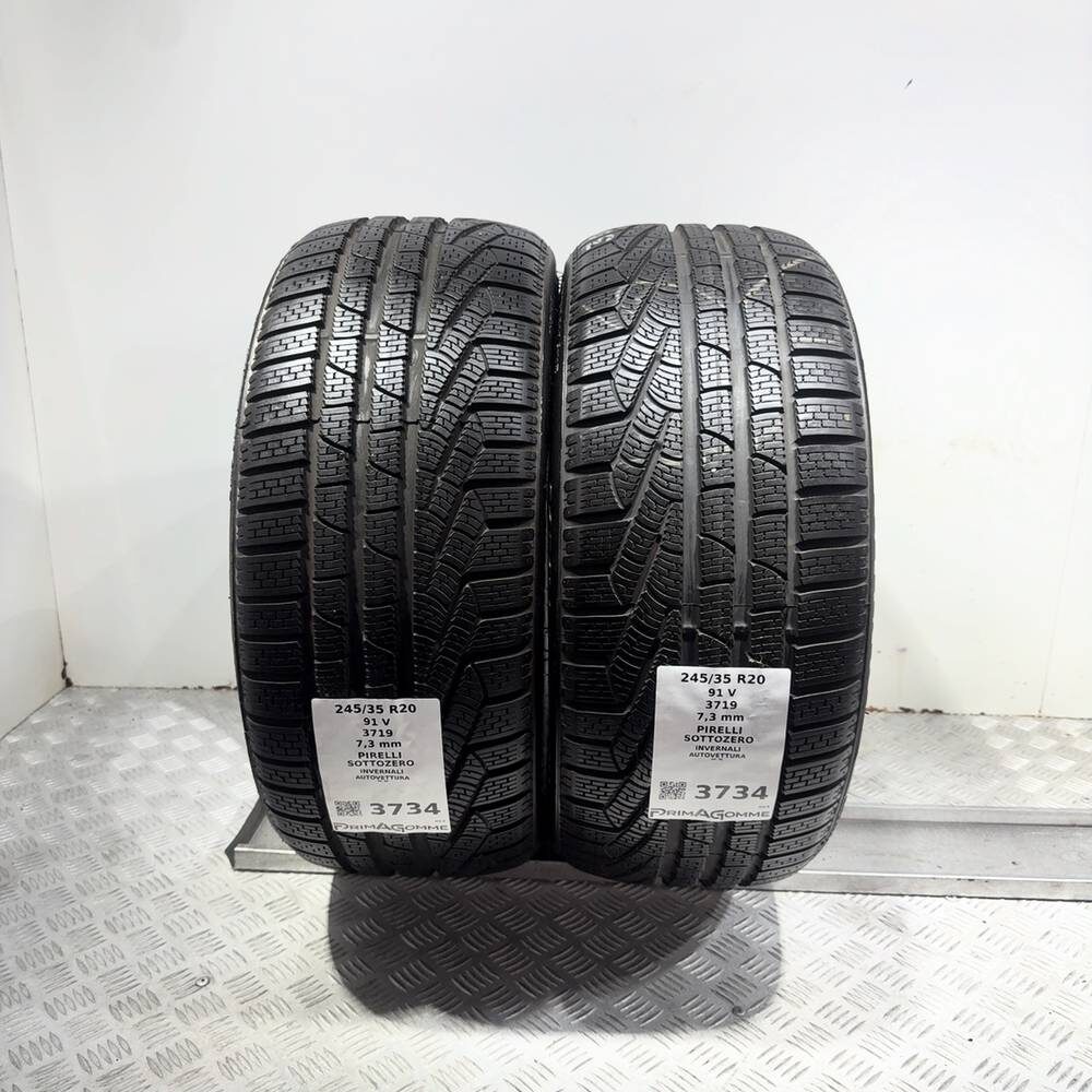 Gomme usate PIRELLI Sottozero 245/35 R20 91V – foto 04 | Prima Gomme PIRELLI Sottozero 245/35 R20 91V, dettaglio fotografico 4