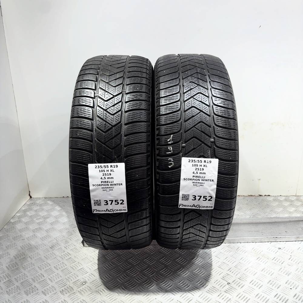 Gomme Usate 235 55 R19 105H XL Pirelli Scorpion Winter Invernali | Gomme Usate | PrimaGomme.it PIRELLI Scorpion Winter 235/55 R19 105H, dettaglio fotografico 4