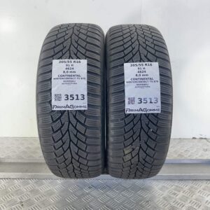 Gomme Usate 205 55 R16 91H Continental Wintercontact TS 870 98% Invernali