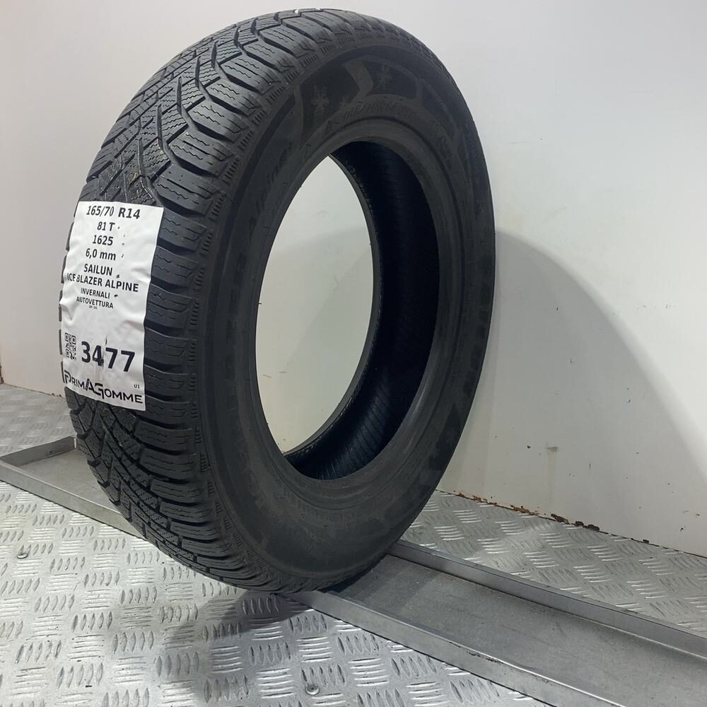 Gomma usata SAILUN Ice Blazer Alpine 165/70 R14 81T – foto 05 | Prima Gomme SAILUN Ice Blazer Alpine 165/70 R14 81T, dettaglio fotografico 5