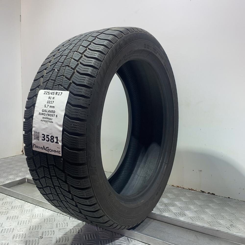 Gomma usata Gislaved Euro Frost 6 225/45 R17 91H – foto 05 | Prima Gomme Gislaved Euro Frost 6 225/45 R17 91H, dettaglio fotografico 5
