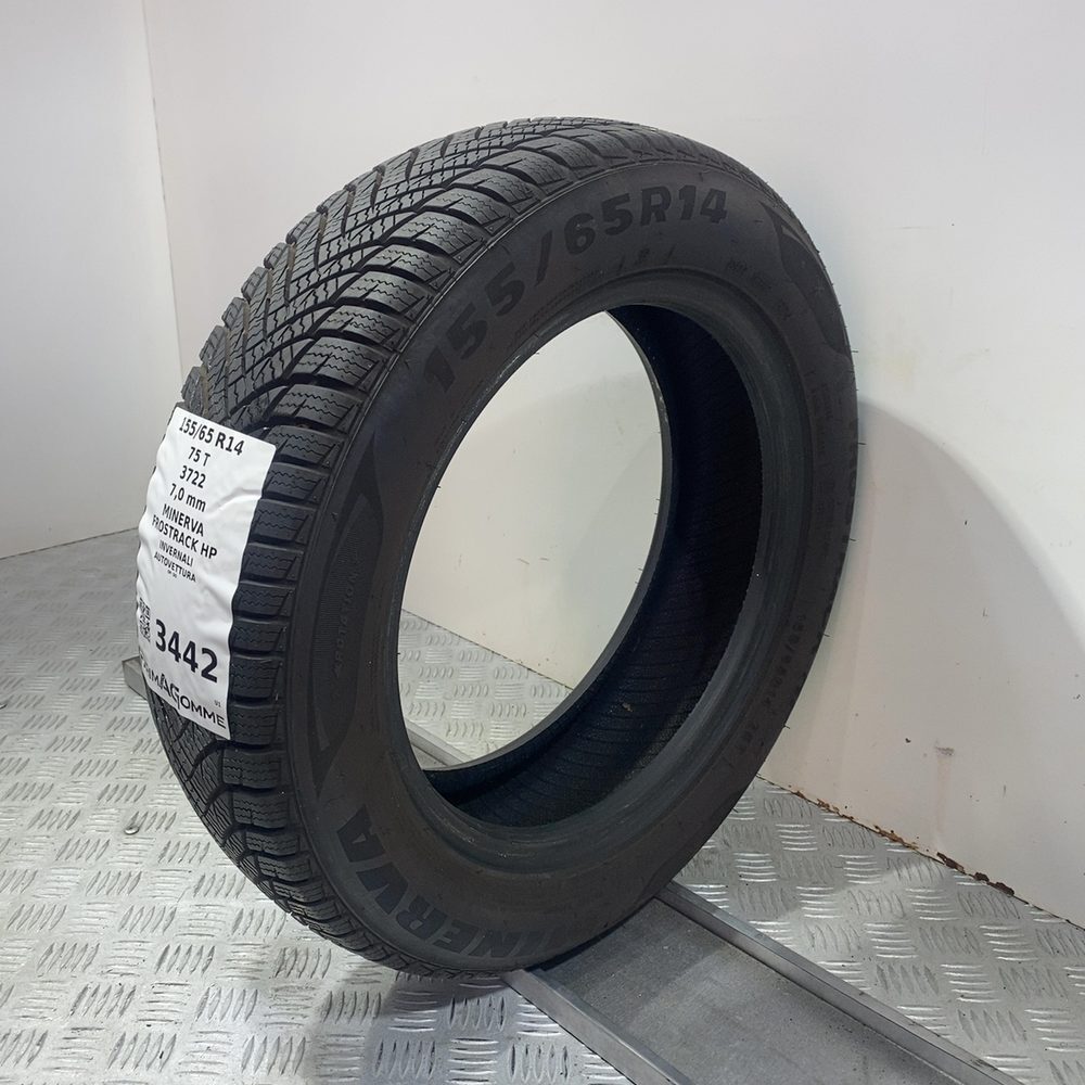 Gomma usata Minerva Frostrack HP 155/65 R14 75T – foto 05 | Prima Gomme Minerva Frostrack HP 155/65 R14 75T, dettaglio fotografico 5