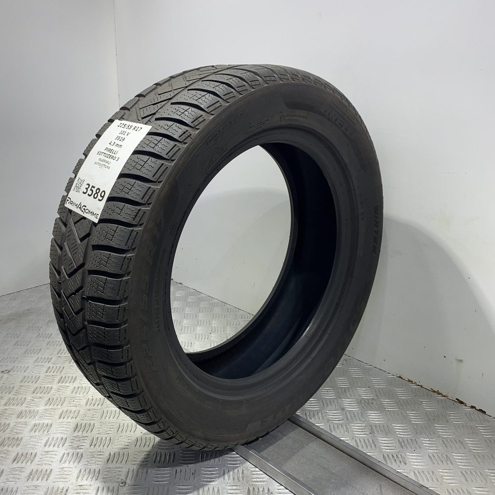 Gomma usata PIRELLI Sottozero 3 225/55 R17 101V – foto 05 | Prima Gomme PIRELLI Sottozero 3 225/55 R17 101V, dettaglio fotografico 5