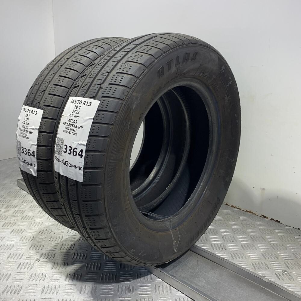 Gomme Usate 165 70 R13 79T Atlas Polarbear HP Invernali | Gomme Usate | PrimaGomme.it ATLAS Polarbear HP 165/70 R13 79T, dettaglio fotografico 5
