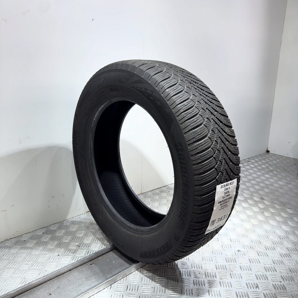 Gomma usata BRIDGESTONE Blizzak 6 215/60 R17 100V – foto 05 | Prima Gomme BRIDGESTONE Blizzak 6 215/60 R17 100V, dettaglio fotografico 5