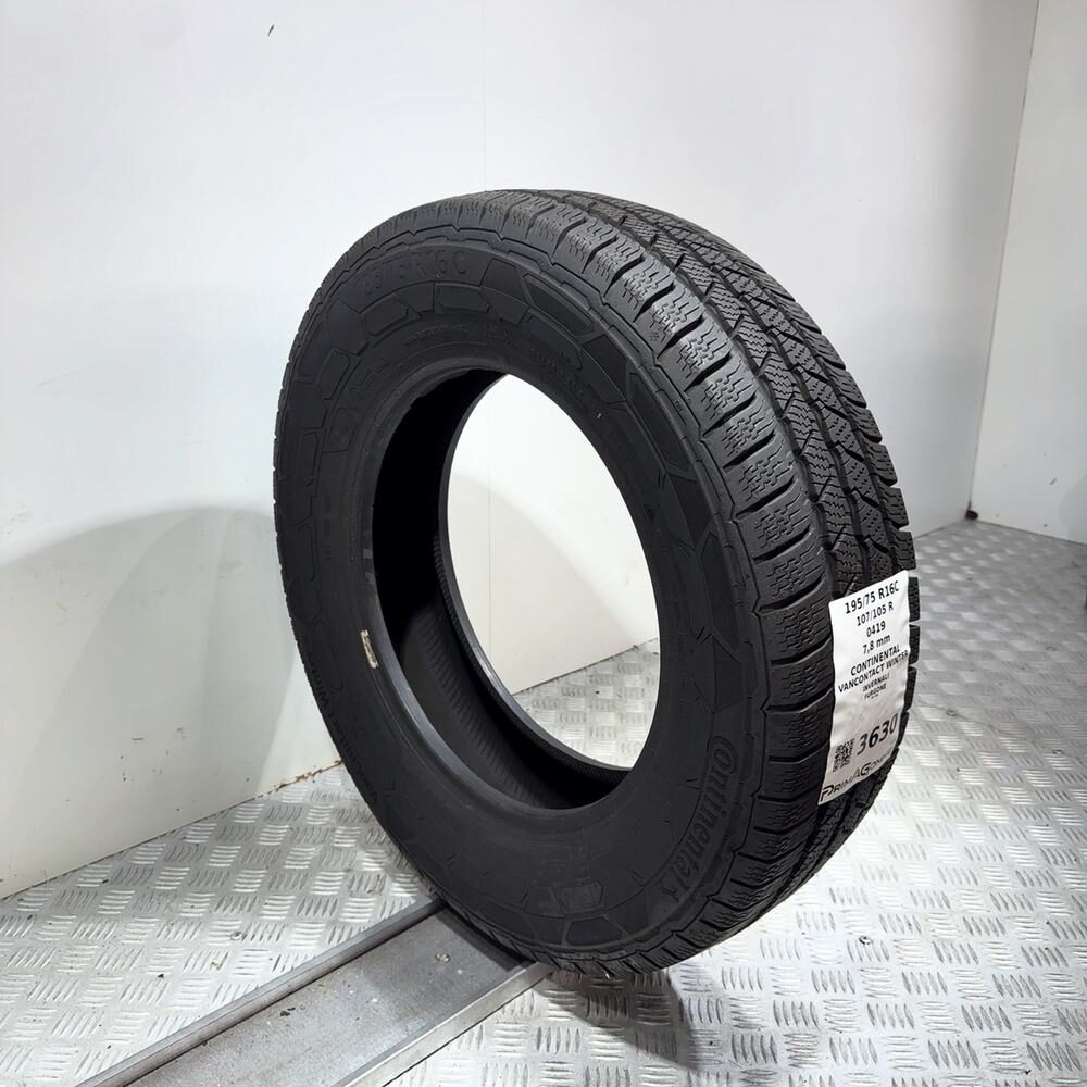 Gomma usata CONTINENTAL VanContact Winter 195/75 R16C 107/105R – foto 05 | Prima Gomme CONTINENTAL VanContact Winter 195/75 R16C 107/105R, dettaglio fotografico 5
