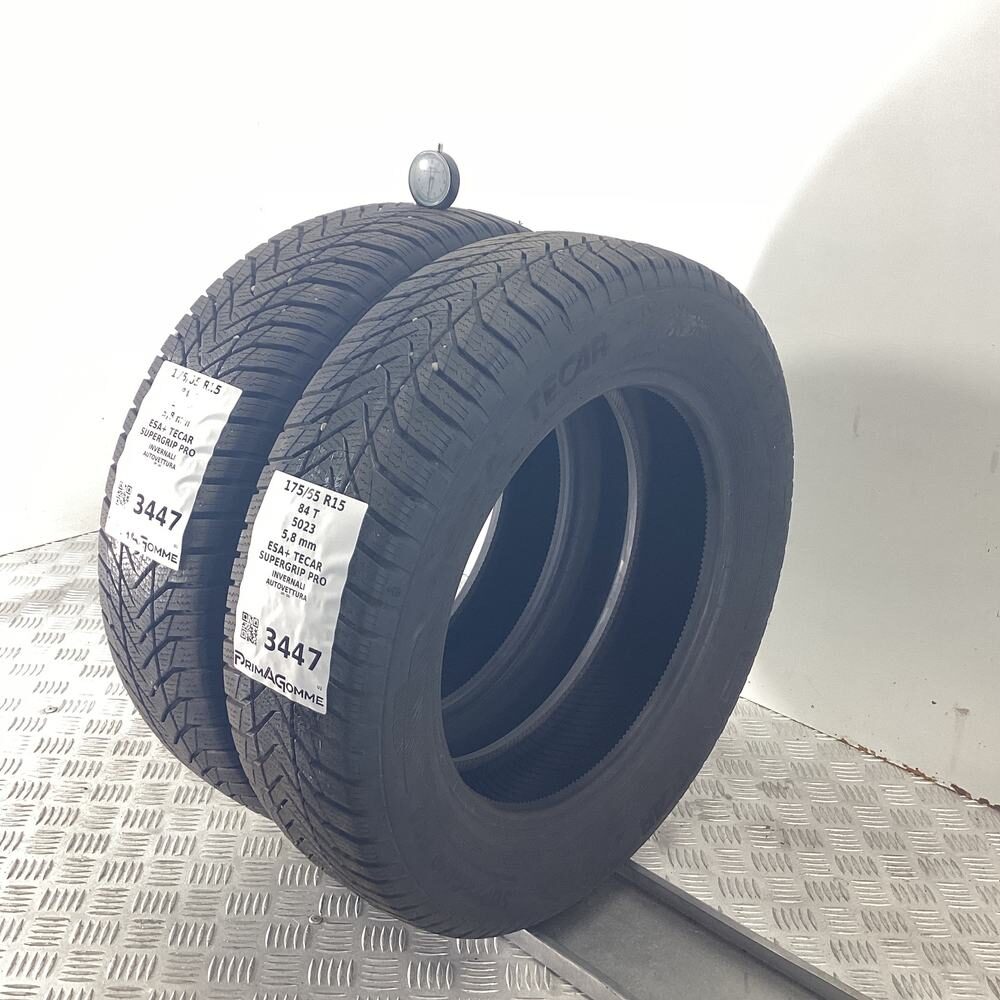 Gomme Usate 175 65 R15 84T ESA+ TECAR SUPERGRIP PRO 83% Invernali | Gomme Usate | PrimaGomme.it ESA+ TECAR Supergrip Pro 175/65 R15 84T, dettaglio fotografico 5