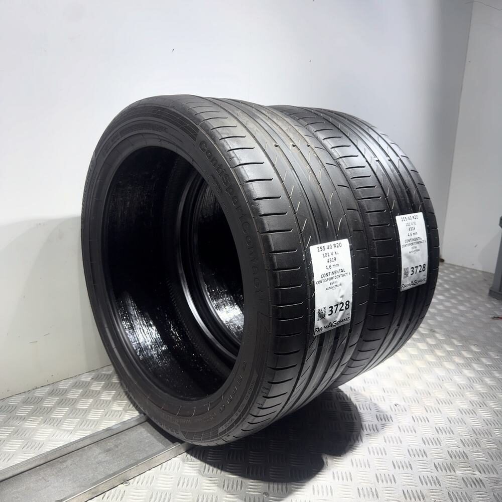 Gomme Usate 255 40 R20 101V XL Continental Contisportcontact 5 Estive | Gomme Usate | PrimaGomme.it CONTINENTAL ContiSportContact 5 255/40 R20 101V, dettaglio fotografico 5