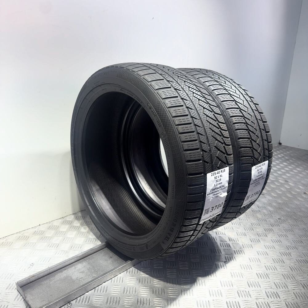 Gomme Usate 225 40 R18 92V XL Continental Wintercontact TS 850 P 71% Invernali | Gomme Usate | PrimaGomme.it CONTINENTAL Wintercontact TS 850 P 225/40 R18 92V, dettaglio fotografico 5