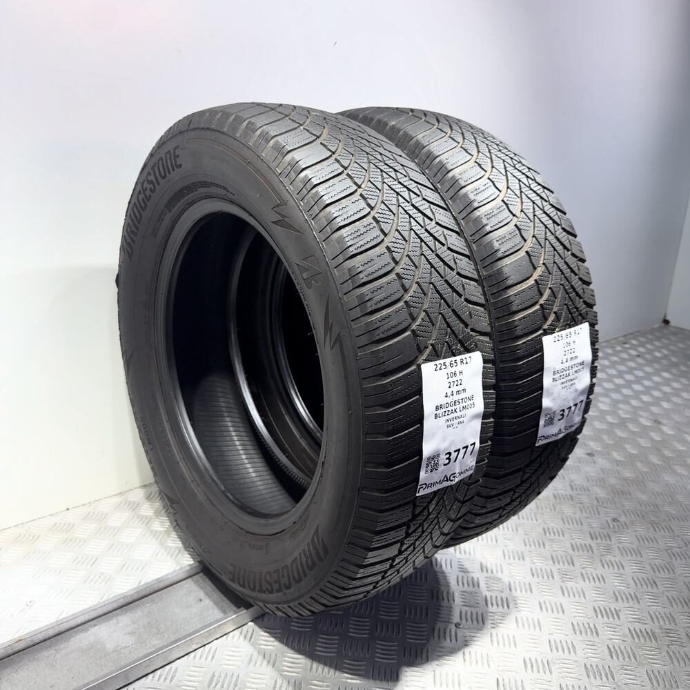 Gomme Usate 225 65 R17 106H Bridgestone Blizzak LM005 Invernali | Gomme Usate | PrimaGomme.it BRIDGESTONE Blizzak LM005 225/65 R17 106H, dettaglio fotografico 5