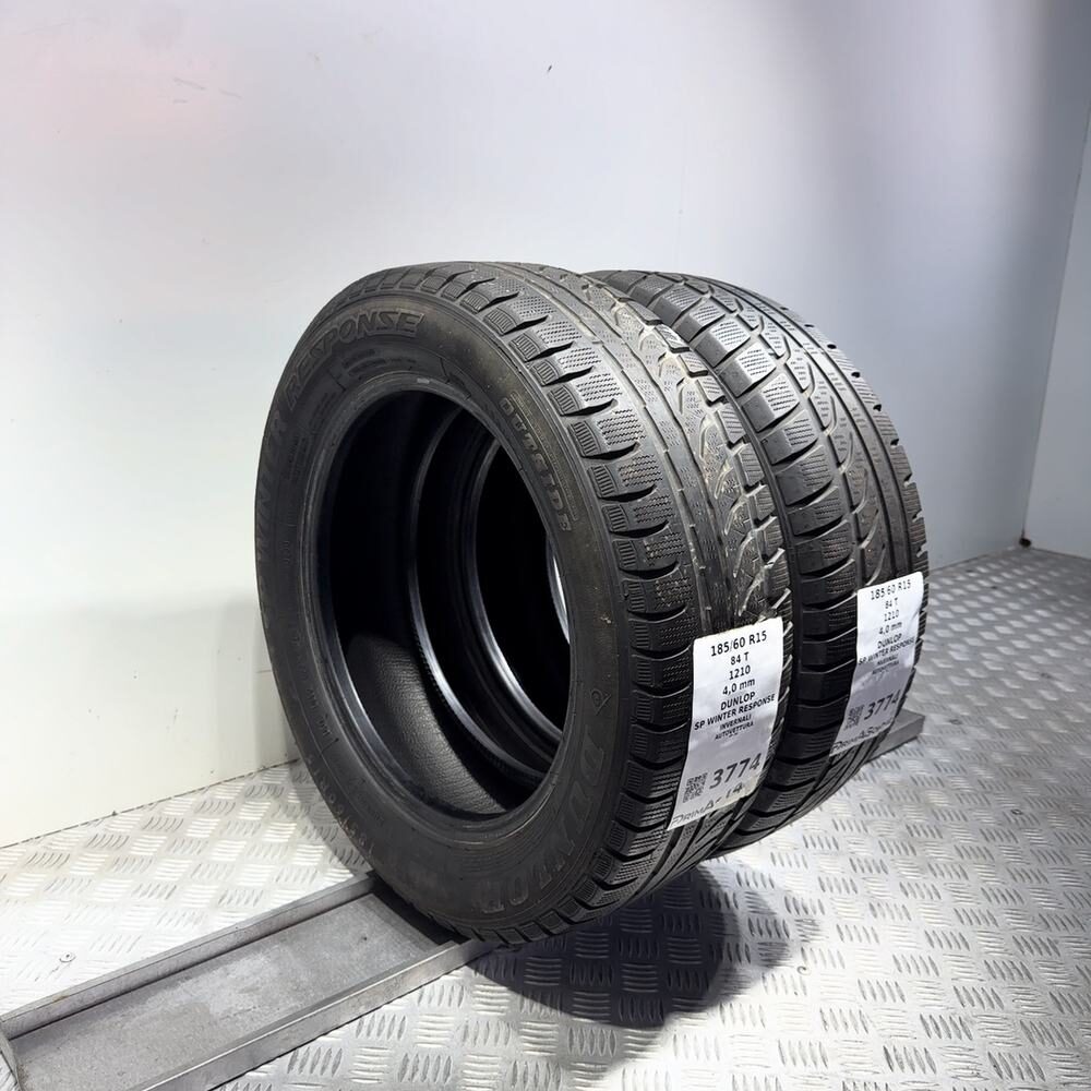 Gomme Usate 185 60 R15 84T Dunlop SP Winter Response Invernali | Gomme Usate | PrimaGomme.it DUNLOP SP Winter Response 185/60 R15 84T, dettaglio fotografico 5