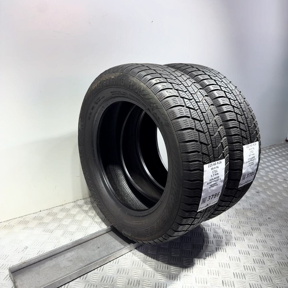 Gomme Usate 215 60 R16 99H XL Gislaved Euro*Frost 6 74% Invernali | Gomme Usate | PrimaGomme.it Gislaved Euro*Frost 6 215/60 R16 99H, dettaglio fotografico 5
