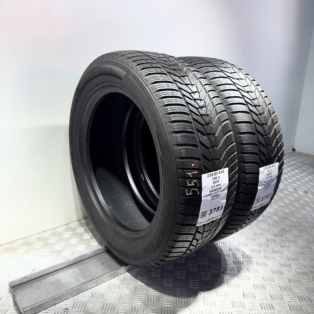 Gomme Usate 235 55 R18 100H Hankook Winter I*Cept Evo3 X 73% Invernali | Gomme Usate | PrimaGomme.it HANKOOK Winter I*Cept Evo3 X 235/55 R18 100H, dettaglio fotografico 5