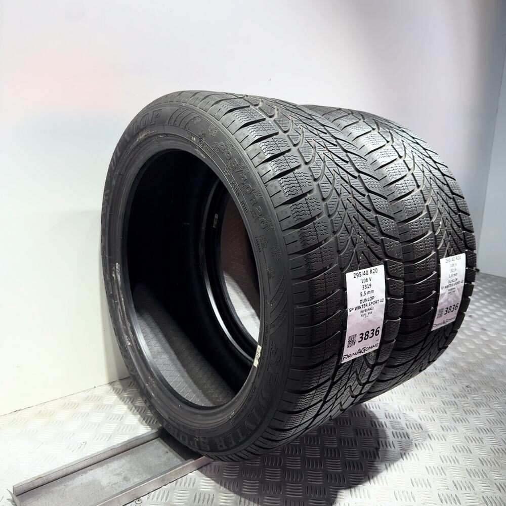 Gomme Usate 295 40 R20 106V Dunlop SP Winter Sport 4D 79% Invernali | Gomme Usate | PrimaGomme.it DUNLOP SP Winter Sport 4D 295/40 R20 106V, dettaglio fotografico 5