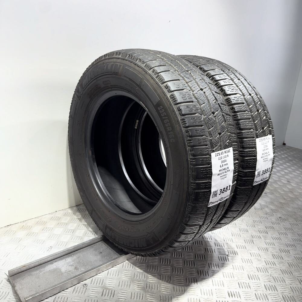 Gomme Usate 225 65 R16C 112/110R Michelin Agilis Alpin 97% Invernali | Gomme Usate | PrimaGomme.it MICHELIN Agilis Alpin 225/65 R16C 112/110R, dettaglio fotografico 5