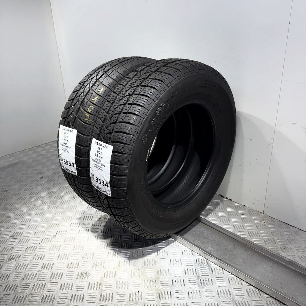 Gomme Usate 185 70 R14 88T Riken Snowtime B2 84% Invernali | Gomme Usate | PrimaGomme.it RIKEN Snowtime B2 185/70 R14 88T, dettaglio fotografico 5