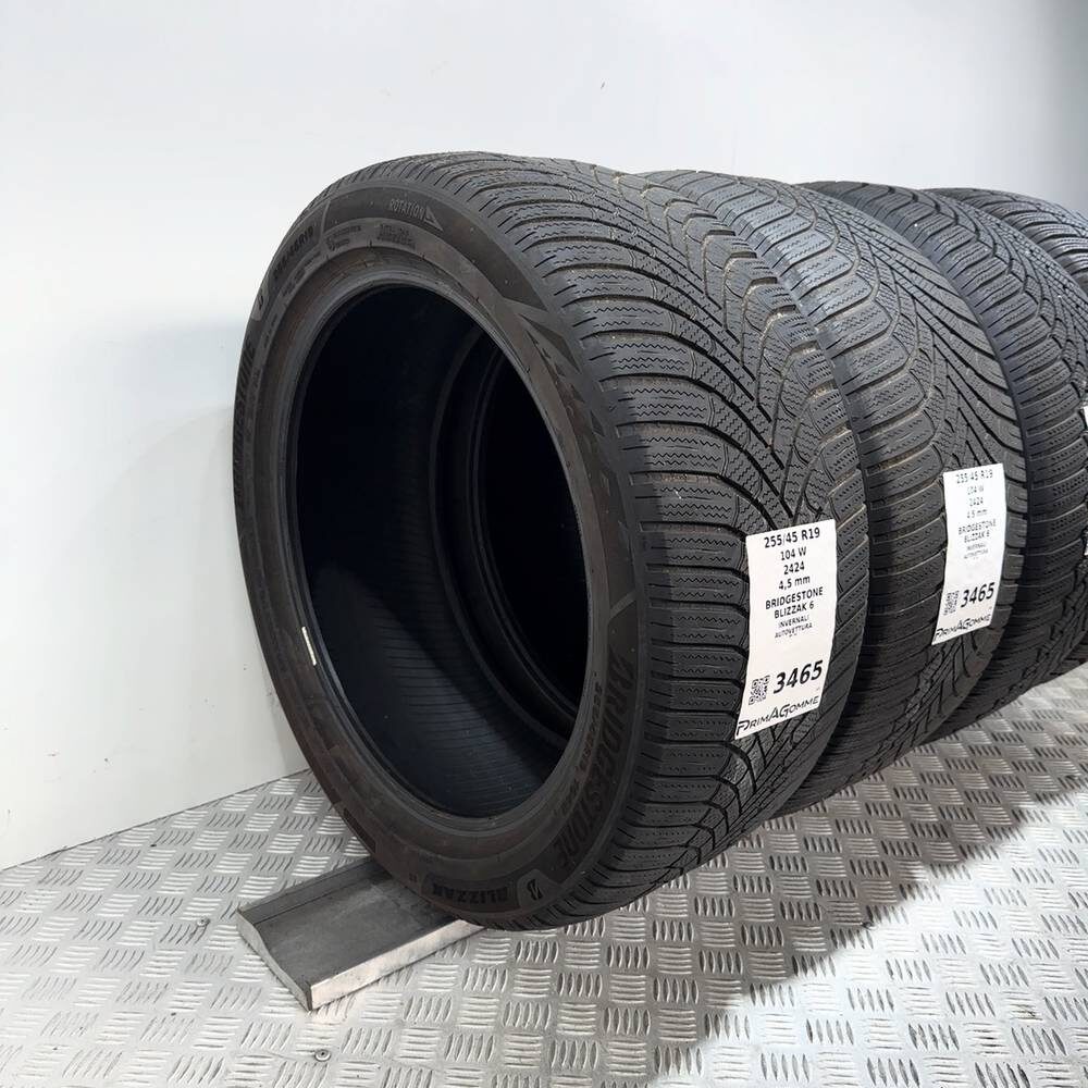 Gomme usate BRIDGESTONE Blizzak 6 255/45 R19 104W: fino a 270 km/h – foto 06 | Prima Gomme BRIDGESTONE Blizzak 6 255/45 R19 104W: fino a 270 km/h, dettaglio fotografico 6
