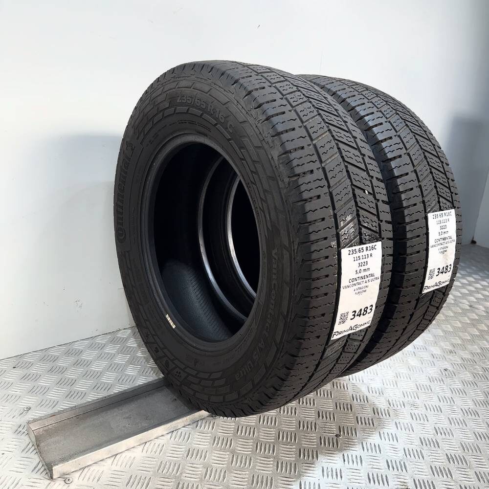 Gomme Usate 235 65 R16C 115/113R Continental Vancontact A/S Ultra 71% 4 Stagioni | Gomme Usate | PrimaGomme.it CONTINENTAL Vancontact A/S Ultra 235/65 R16C 115/113R, dettaglio fotografico 6