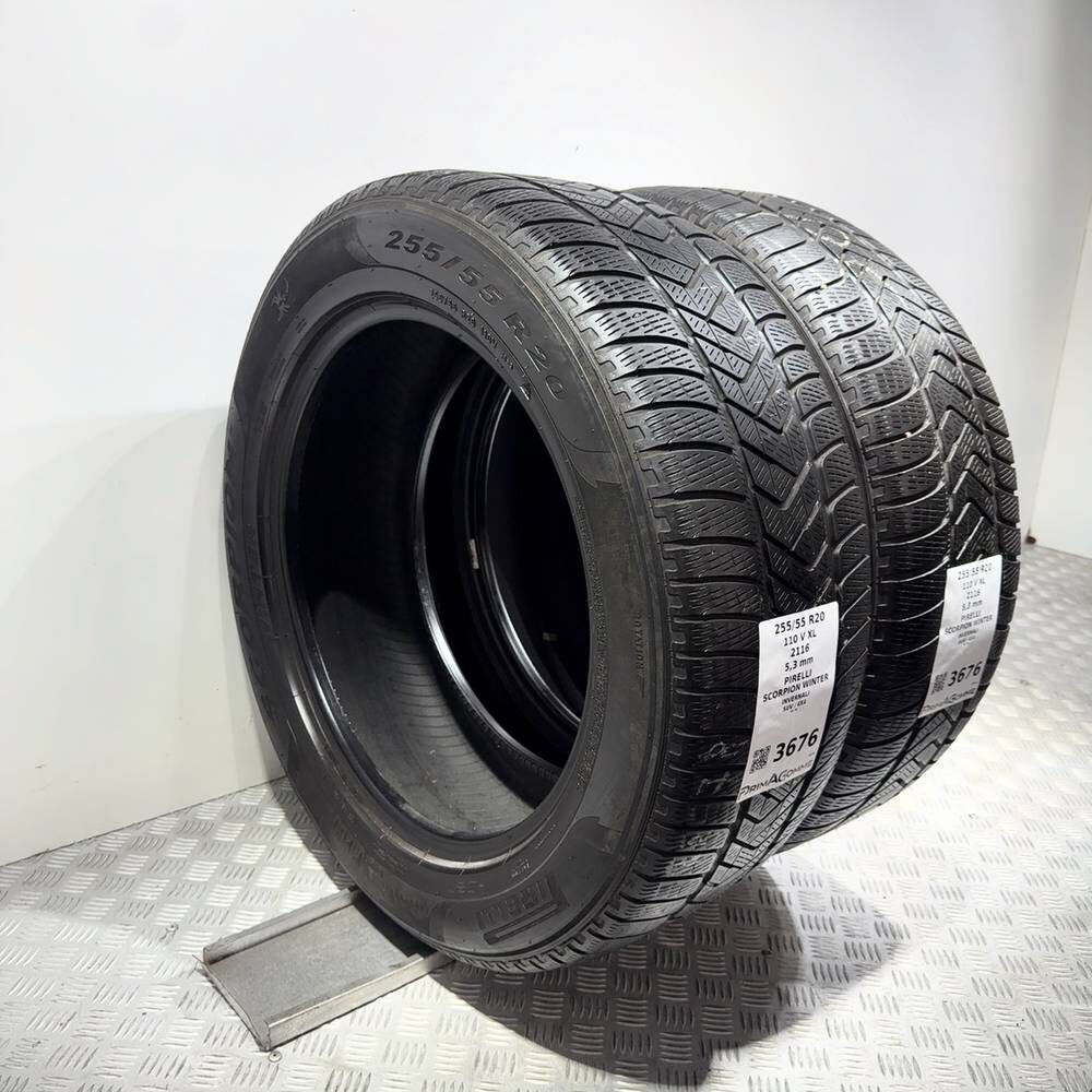 Gomme usate PIRELLI Scorpion Winter 255/55 R20 110V – foto 06 | Prima Gomme PIRELLI Scorpion Winter 255/55 R20 110V, dettaglio fotografico 6