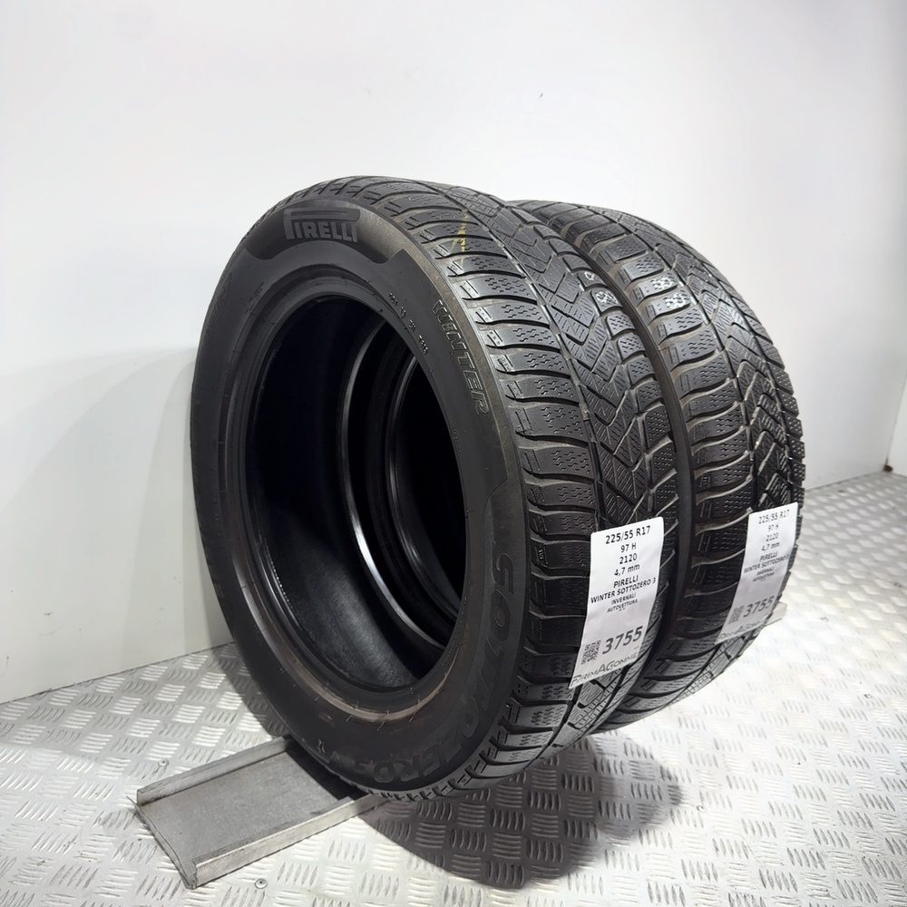 Gomme Usate 225 55 R17 97H Pirelli Winter Sottozero 3 Invernali | Gomme Usate | PrimaGomme.it PIRELLI Winter Sottozero 3 225/55 R17 97H, dettaglio fotografico 6