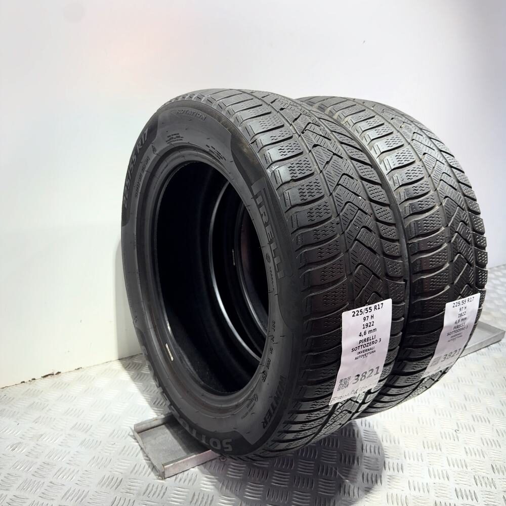 Gomme Usate 225 55 R17 97H Pirelli Sottozero 3 Invernali | Gomme Usate | PrimaGomme.it PIRELLI Sottozero 3 225/55 R17 97H, dettaglio fotografico 6