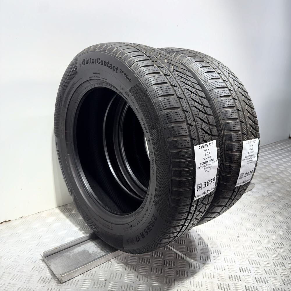Gomme Usate 215 65 R17 99H Continental Wintercontact TS850P 79% Invernali | Gomme Usate | PrimaGomme.it CONTINENTAL WinterContact TS850P 215/65 R17 99H, dettaglio fotografico 6