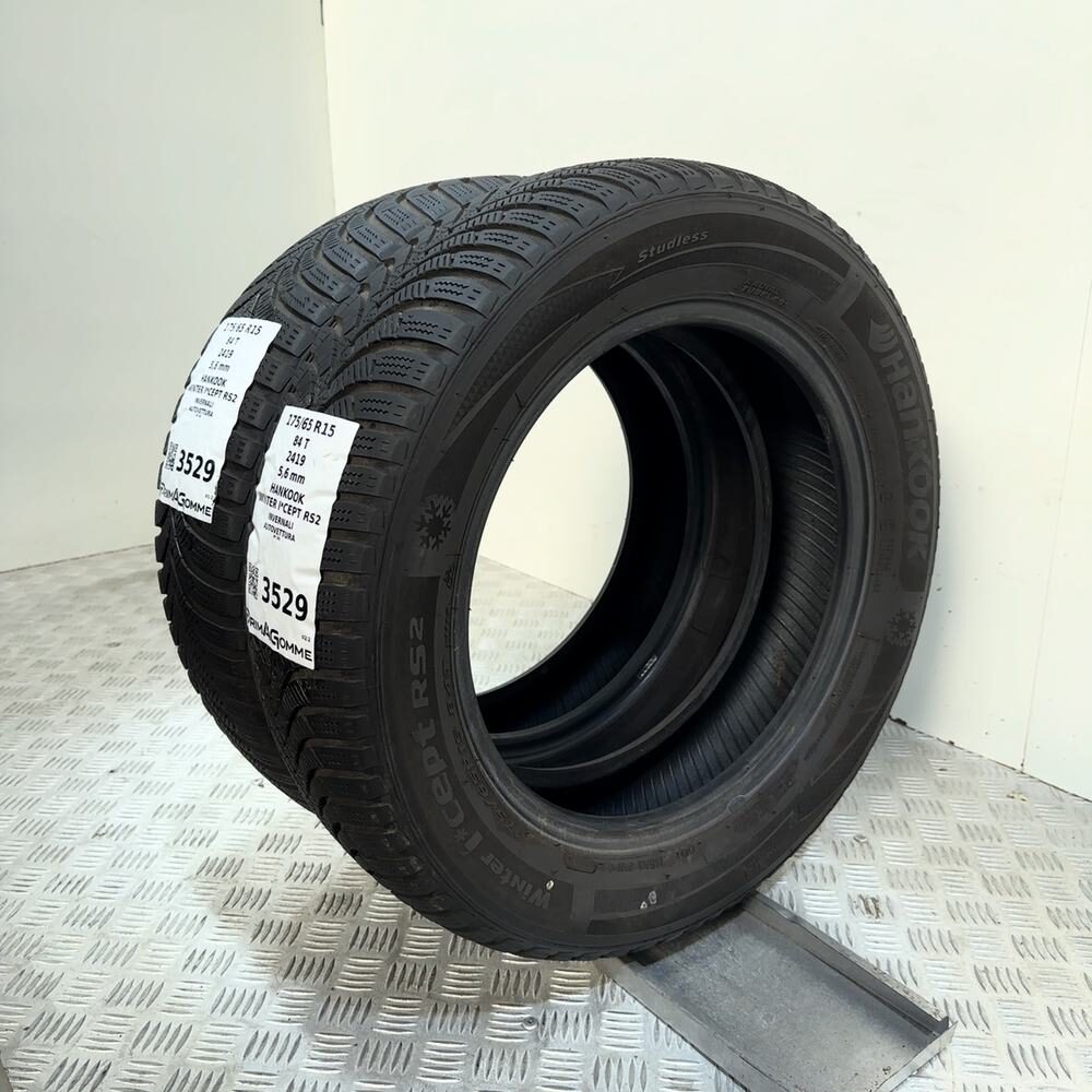Gomme Usate 175 65 R15 84T Hankook Winter I*Cept RS2 80% Invernali | Gomme Usate | PrimaGomme.it HANKOOK Winter I*Cept RS2 175/65 R15 84T, dettaglio fotografico 6