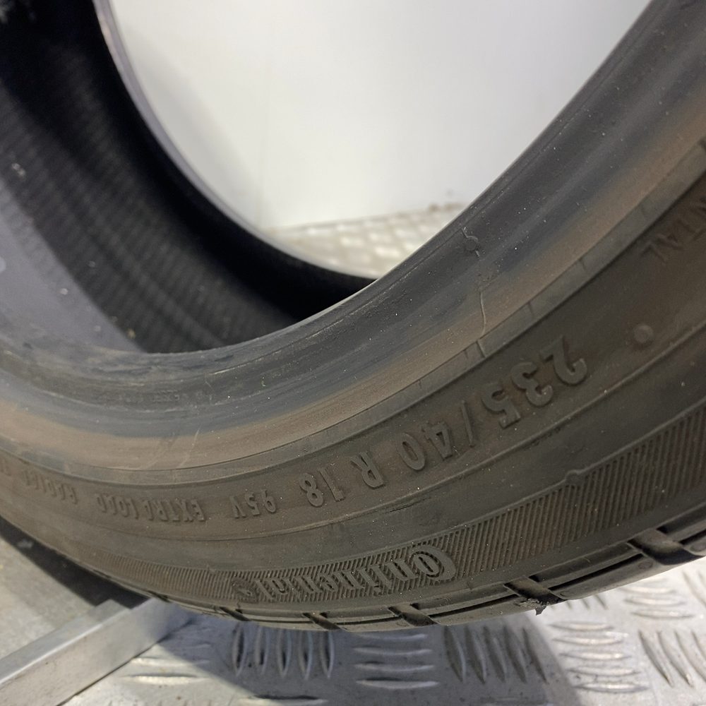 Gomma usata CONTINENTAL Contiwintercontact TS810S 235/40 R18 95V – foto 07 | Prima Gomme CONTINENTAL Contiwintercontact TS810S 235/40 R18 95V, dettaglio fotografico 7