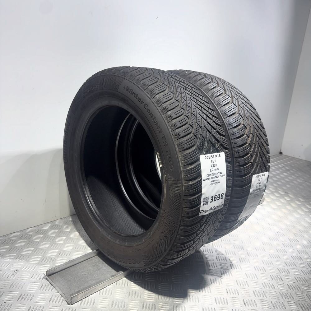 Gomme usate CONTINENTAL Winter Contact TS 860 205/55 R16 91T – foto 07 | Prima Gomme CONTINENTAL Winter Contact TS 860 205/55 R16 91T, dettaglio fotografico 7