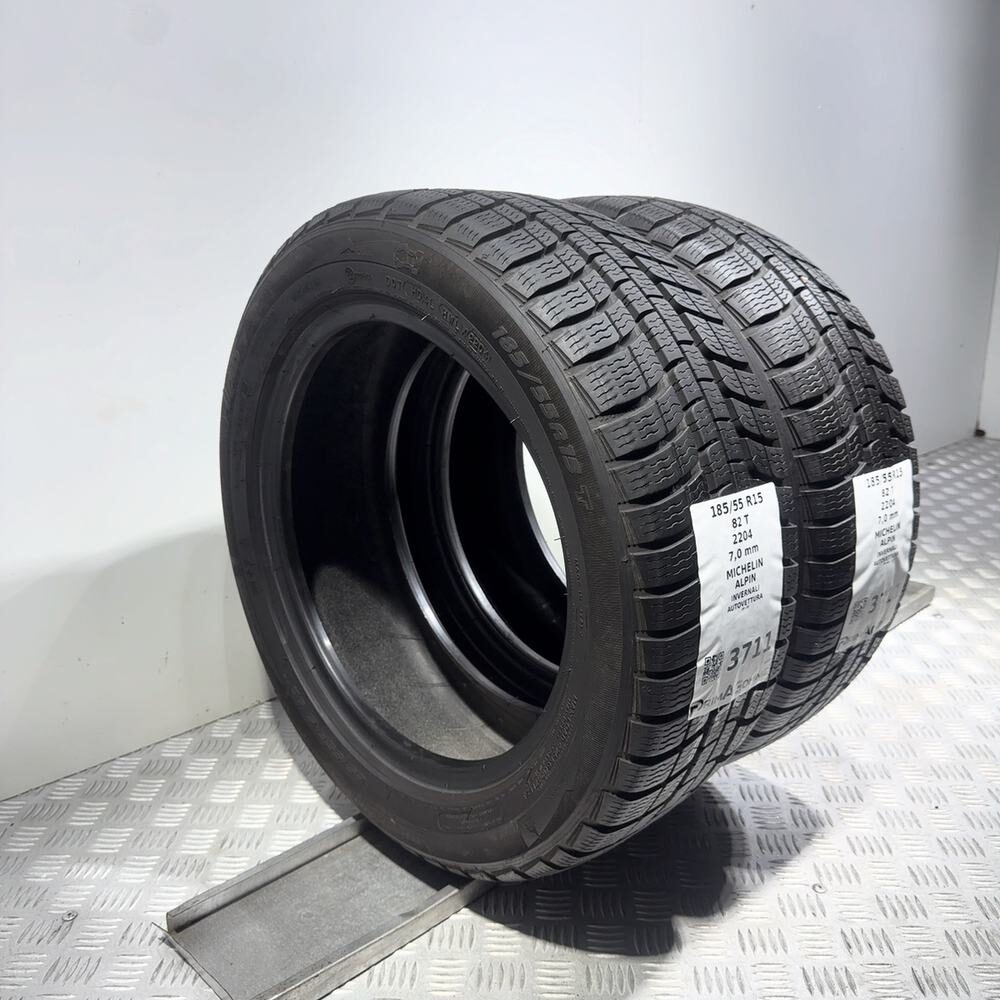 Gomme usate MICHELIN ALPIN 185/55 R15 82T – foto 07 | Prima Gomme MICHELIN ALPIN 185/55 R15 82T, dettaglio fotografico 7