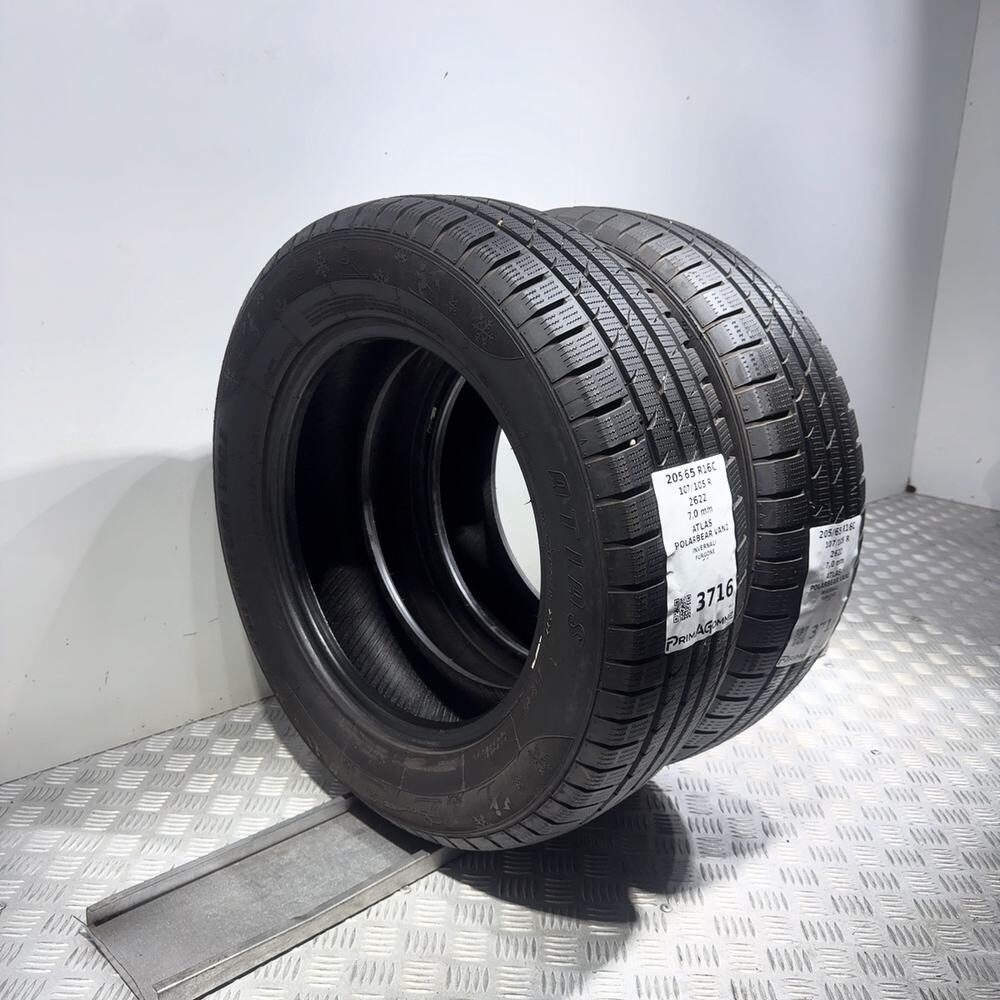 Gomme Usate 205 65 R16C 107/105R Atlas Polarbear Van2 98% Invernali | Gomme Usate | PrimaGomme.it ATLAS Polarbear Van2 205/65 R16C 107/105R, dettaglio fotografico 7