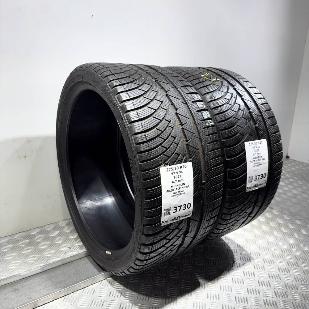 Gomme usate MICHELIN PILOT ALPIN PA4 275/30 R20 97V – foto 07 | Prima Gomme MICHELIN PILOT ALPIN PA4 275/30 R20 97V, dettaglio fotografico 7