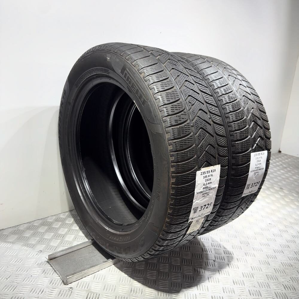 Gomme usate PIRELLI Scorpion Winter 235/55 R19 105H – foto 07 | Prima Gomme PIRELLI Scorpion Winter 235/55 R19 105H, dettaglio fotografico 7