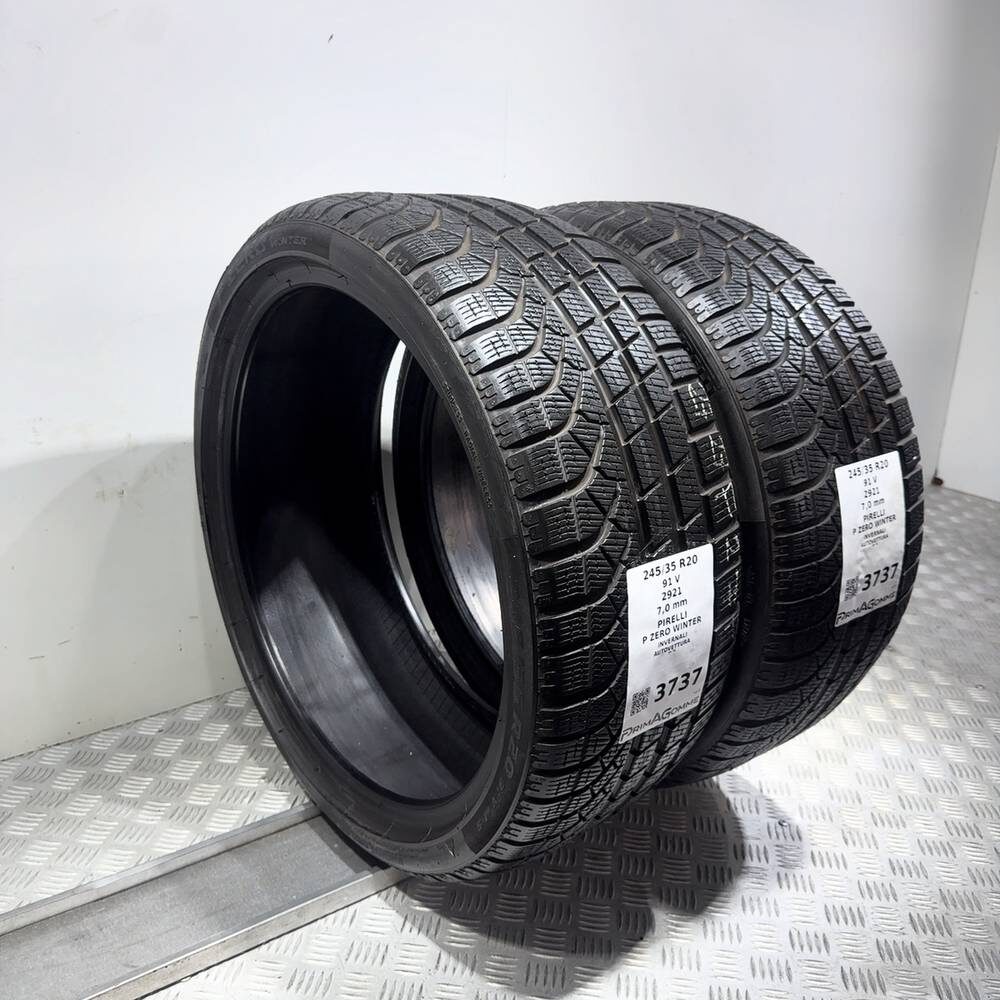 Gomme usate PIRELLI P Zero Winter 245/35 R20 91V – foto 07 | Prima Gomme PIRELLI P Zero Winter 245/35 R20 91V, dettaglio fotografico 7