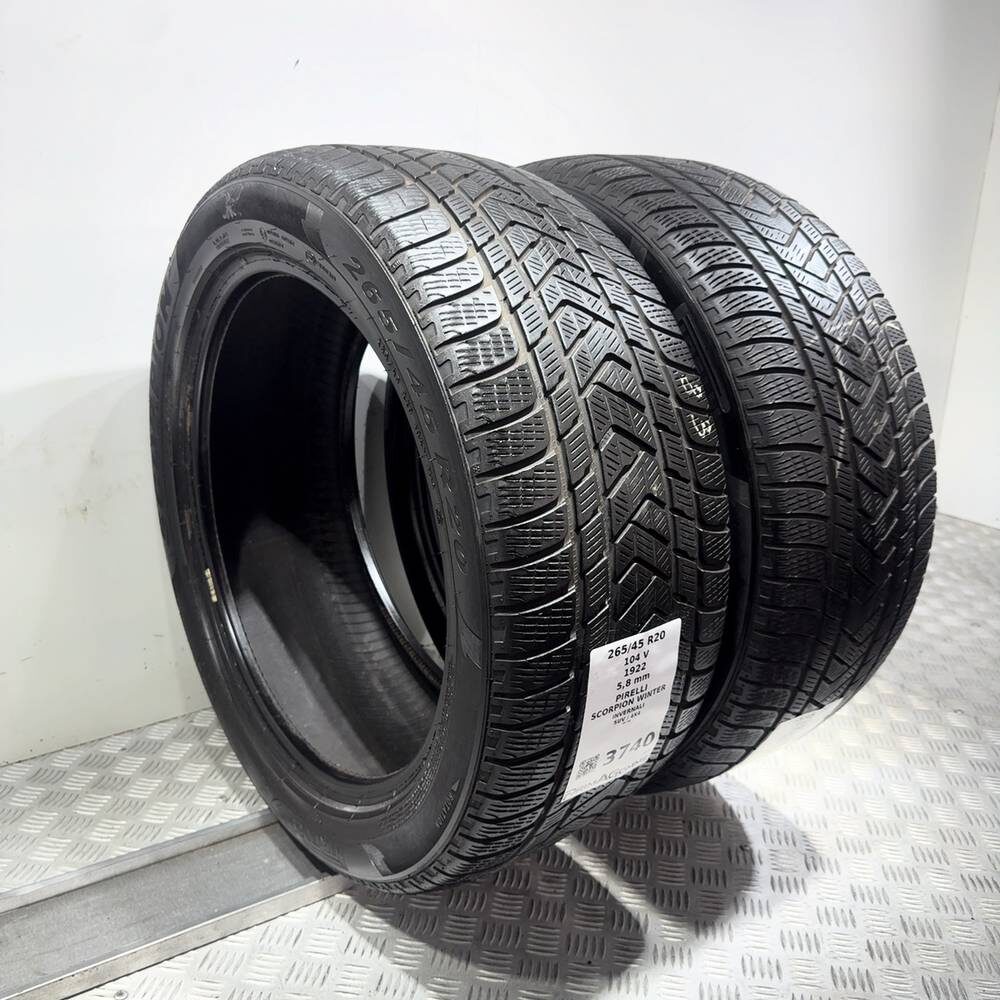 Gomme usate PIRELLI Scorpion Winter 265/45 R20 104V – foto 07 | Prima Gomme PIRELLI Scorpion Winter 265/45 R20 104V, dettaglio fotografico 7