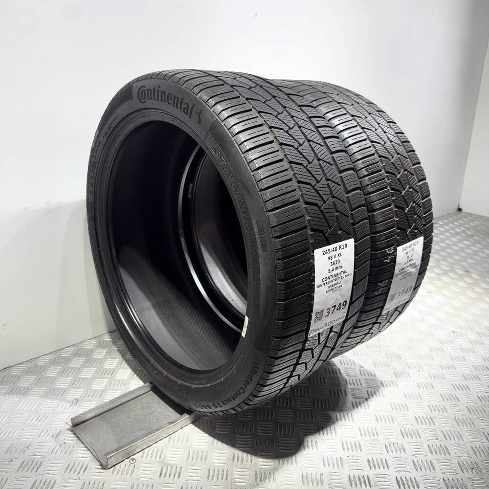 Gomme Usate 245 40 R19 98V XL Continental Wintercontact TS 860 S 77% Invernali | Gomme Usate | PrimaGomme.it CONTINENTAL Wintercontact TS 860 S 245/40 R19 98V, dettaglio fotografico 7