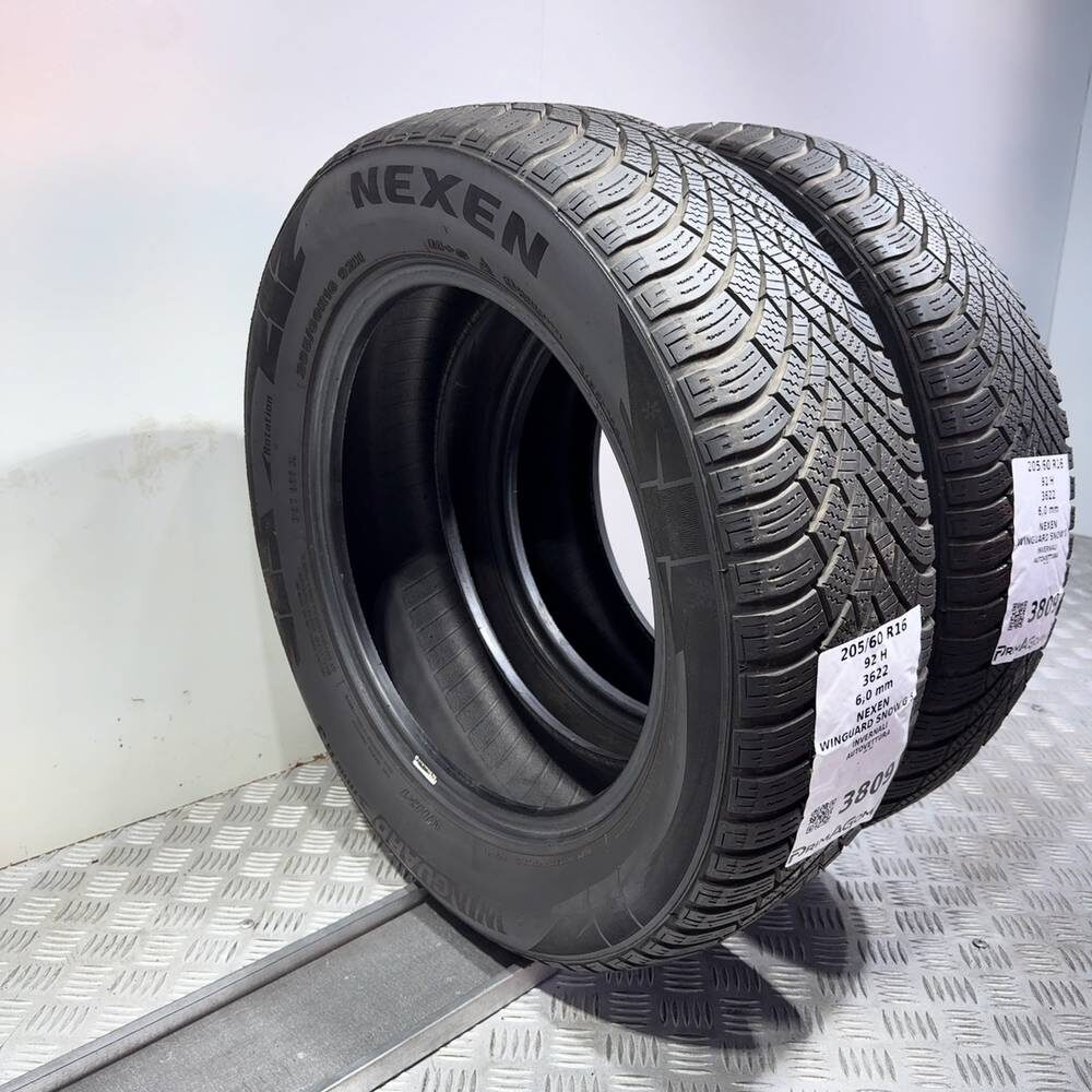 Gomme Usate 205 60 R16 92H Nexen Winguard Snow'G 3 86% Invernali | Gomme Usate | PrimaGomme.it Nexen Winguard Snow'G 3 205/60 R16 92H, dettaglio fotografico 7