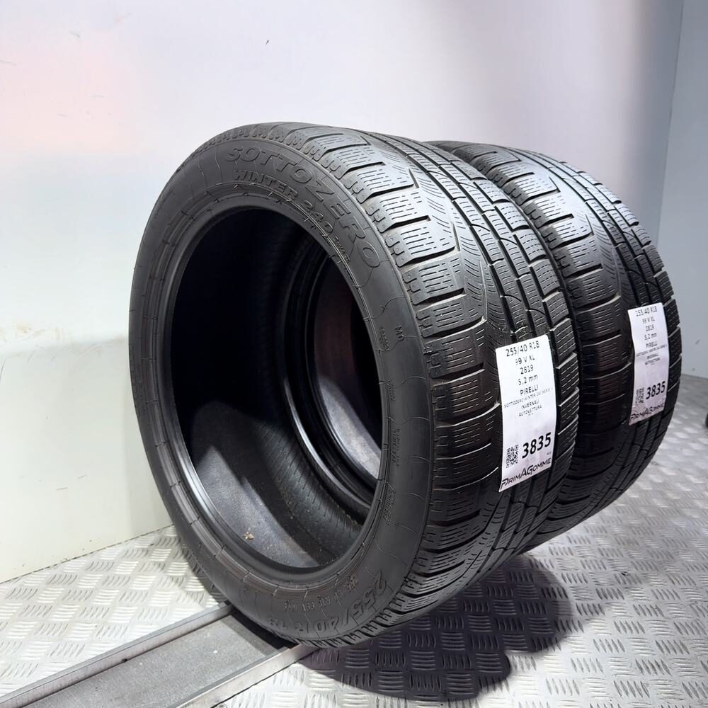 Gomme Usate 255 40 R18 99V XLPirelli Sottozero Winter 240 Serie II Invernali | Gomme Usate | PrimaGomme.it PIRELLI Sottozero Winter 240 Serie II 255/40 R18 99V, dettaglio fotografico 7