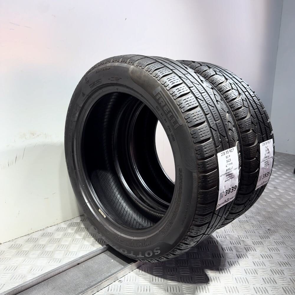 Gomme Usate 205 55 R17 91H Pirelli Sottozero Winter 210 Serie RunFlat Invernali | Gomme Usate | PrimaGomme.it PIRELLI Sottozero Winter 210 Serie II 205/55 R17 91H, dettaglio fotografico 7